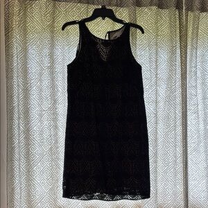 Ann Taylor Loft Black Dress